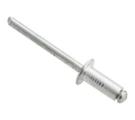 Вытяжная заклепка Daxmer 3,2х6,0 сталь/сталь 323260 