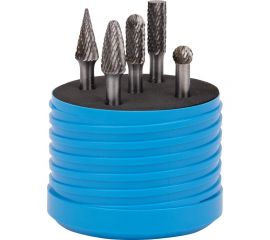 Набор бор-фрез HM KPLM06X-45 DCM 5 шт, форма A, C, D, F, M NORGAU 077200120 