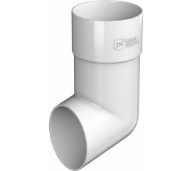 Слив трубы Технониколь (ПВХ; белый; 1 шт) TN359449 