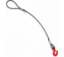 Канатный одноветвевой стальной строп ООО КанТраст 1СК 2,0/1000 (опрессовка) 1SKO21000 