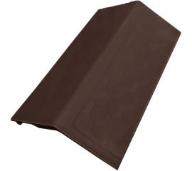 Парапет ППК на пролет забора в 1 кирпич Neoкомпозит Гибкая черепица, 500x258x25 мм, коричневый ПЗ-258 ГЧ К 