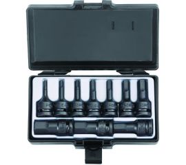 Набор ударных головок-бит шестигранников 1/2"", 60 мм, 10 шт. FORCE 41012 