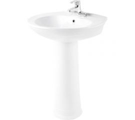 Раковина с пьедесталом Creo Ceramique MARSEILLE 630x520x845 MA3000+MA3010 00029797 