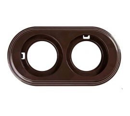 Рамка BIRONI Пластик Коричневый 2-я BF1-620-22 