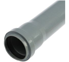 Труба РемоКолор внутренняя канализация, серая, 50x1.8 мм, 1 м 67-1-002 