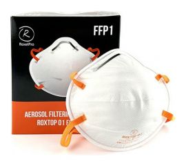 Противоаэрозольный респиратор RoxelPro ROXTOP 01 1-й степени защиты, до 4 ПДК, 20 шт 731310 