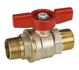 Шаровой кран Giacomini DADO полнопроходной, 1/2"", наружная/наружная, бабочка R913X023 