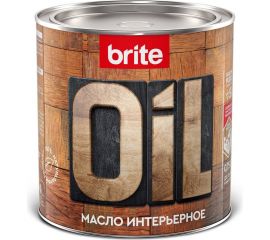Интерьерное масло BRITE FLEXX бесцветное, банка 0,75 л 212483 
