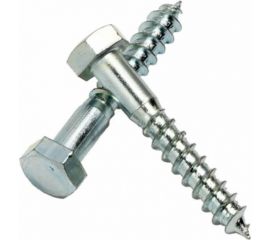 Шуруп с шестигранной головкой крепежная техника 8x70 2 шт. 12028 