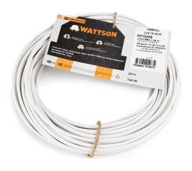 Провод ШВВПбм АО ""Орловский кабельный завод"" ОКЗ 2x0,75 20м WT0098 