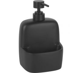 Дозатор с емкостью для губки WasserKraft K-8499BLACK 