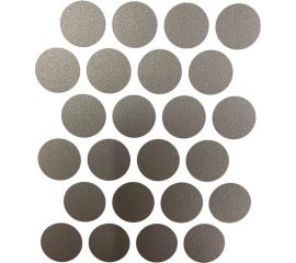 Самоклеющаяся заглушка Локри D-20 мм, металлик, 24 шт. 106772 
