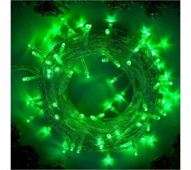 Гирлянда-нить Luazon ECO, IP20, 10 м, Н.С. LED-100-220V, 8 режимов, зеленый 3556785 