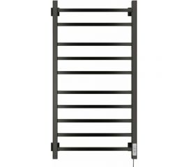 Электрический полотенцесушитель Ника кабельный STEP-2 100/50 RAL9005 черный матовый правый тэн STEP-2 100/50 черн мат прав 