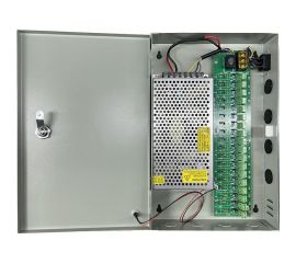 Стабилизированный блок питания Amatek ap-b12/200-18 12В / 18 выходов по 0,92А 7000700 