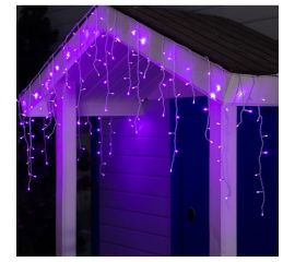 Бахрома Luazon SPEC, IP44, УМС, Ш3м, В0.6м, Н.Б. 3W LED-160-220V, фиолет 1080179 