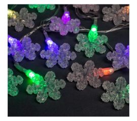 Нить Luazon DCR 5 м, с насадками Снежинка волшебство, IP20, Н.С. LED-20-220V, моргает, мульти 1080401 