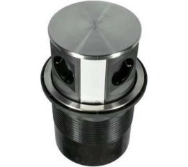 Выдвижная розетка Inrior выдвижной блок розеток встраиваемый розеточный блок 3 euro розетки и 2 usb MAC-90 