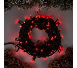 Нить Luazon ECO IP44, 10 м, Н.Т. LED-100-220V, 8 режимов, красный 671659 