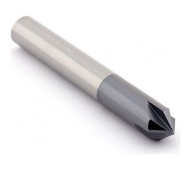Фреза для снятия фасок твердосплавная по металлу 10х72 мм, хв-к 10 мм, Z4 CNCINS PMK41.z4.10.XX.72.SF90 TiAlN 