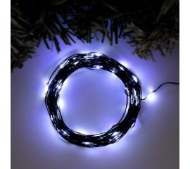 Гирлянда-нить Luazon ROSA, IP20, 10 м, Н.Ч. LED-100-12V, БП в комплекте, фиксинг, белый 5198366 