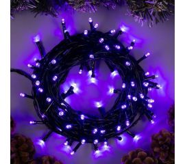 Нить Luazon ECO IP20, 10 м, Н.Т. LED-100-220V, 8 режимов, фиолет 3556791 
