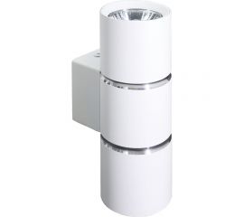 Настенный светильник FERON ml1860 zen mr16 35w, 230v, 2хgu10, белый, хром ip20, 48650 