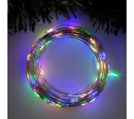 Гирлянда-нить Luazon ROSA, IP20, 20 м, Н.С. LED-200-12V, БП в комплекте, фиксинг, мульти 5198368 