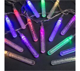 Гирлянда-нить Luazon DCR, 5 м, с насадками Сосульки с пузырьками, IP20, Н.С. LED-20-220V, мигание, МУЛЬТИ 185515 