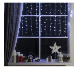 Занавес Luazon ECO IP20, УМС вилка, 1.5х1 м, Н.С. LED-180-220V, 8 режимов, белый 1080453 