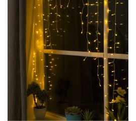 Бахрома Luazon ECO Арка, IP20, Ш1 м, В1 м, Н.С. LED-126-220V, 8 режимов, теплый белый 3556827 