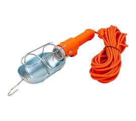 Переносной светильник MEGAPOWER под лампу E27 до 60W, 220V, длина провода 10м M-22010 