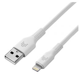 Зарядный кабель ROCKET Flex USB-A,Lightning 1м, оплетка TPE RDC507WH01FL-AL 