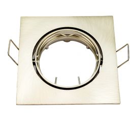 Встраиваемый спот POWERLIGHT КВАДРА 1хGU5,3x50W мат хром L6095 6095/1-4SCH 