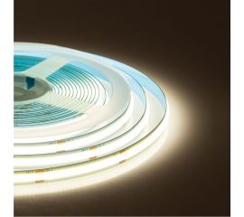 Светодиодная лента MAKSILED cob 24В, 480д/м, 10Вт/м, ip20, 950Лм/м, 4000k, нейтральный белый, 5м ML-R480-COB-NW-S 