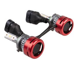 Автолампа-LED SKYWAY (аналог ксенона) HB4(F8), 12/24V 25W 6000K 4000Lm 1-конт., 2 шт. S08701026 