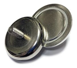 Магнитное крепление Проф-магнит под гайку С36, в комплекте с шайбой и гайкой М6, сцепление 41 кг - 2 шт. PMYP-C-36 