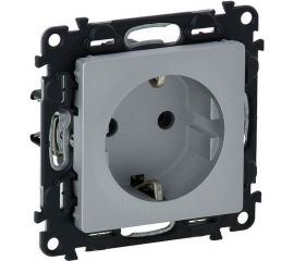 Механизм розетки Legrand Valena Life 16 А 250В 2К+З с лицевой панелью Leg 753621 