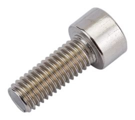 Нержавеющий винт с цилиндрической головкой KREPFIELD M8x20 мм, DIN 912, А2, внутренний шестигранник, полная резьба, 10 шт. 912A2ВИНТПР8Х20-10 