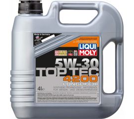 НС-синтетическое моторное масло LIQUI MOLY Top Tec 4200 5W-30 4л 3715 