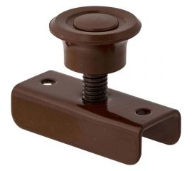 Опора Tech-Krep металл, регулируемая, под ЛДСП 16 мм, М8, коричневая, 1 шт. пакет 148584 