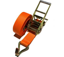 Стяжной ремень с крюками ТРАСТ 10/20 т, 12 000 мм (100 мм) Россия 4687201914464 