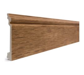 Напольный плинтус Decor-Dizayn ударопрочный влагостойкий цвет вишня 100Х16Х2400 мм 701-83SH 