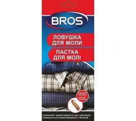 Клеевая ловушка-домик Bros для отлова одежной моли с феромоном 725528 
