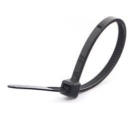 Пластиковые стяжки Cablexpert 200 мм х 3.6 мм чёрные NYT-200x3.6В 