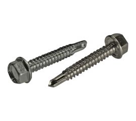 Саморез ЦКИ DIN 7504-K, 6.3х60, сверлоконечный, Ц, уп. 250 шт. 62020 