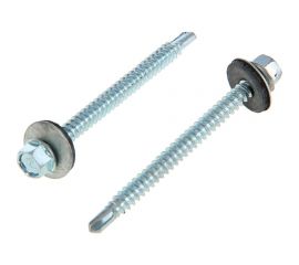 Кровельные саморезы Tech-Krep 6.3x70 мм, оцинкованный, с буром, 5 кг коробка 144794 