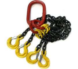 Цепной четырехветвевой строп ТамбовТехСнаб 4СЦ, 11.2 т, 1.5 м 7930124365217 