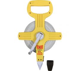 Рулетка Энкор 50 м, открытый корпус, фибергласовая лента 4131 