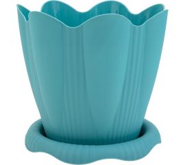 Горшок с поддоном Martika Эдельвейс 1.5л, диам. 16 см, колор С191К 